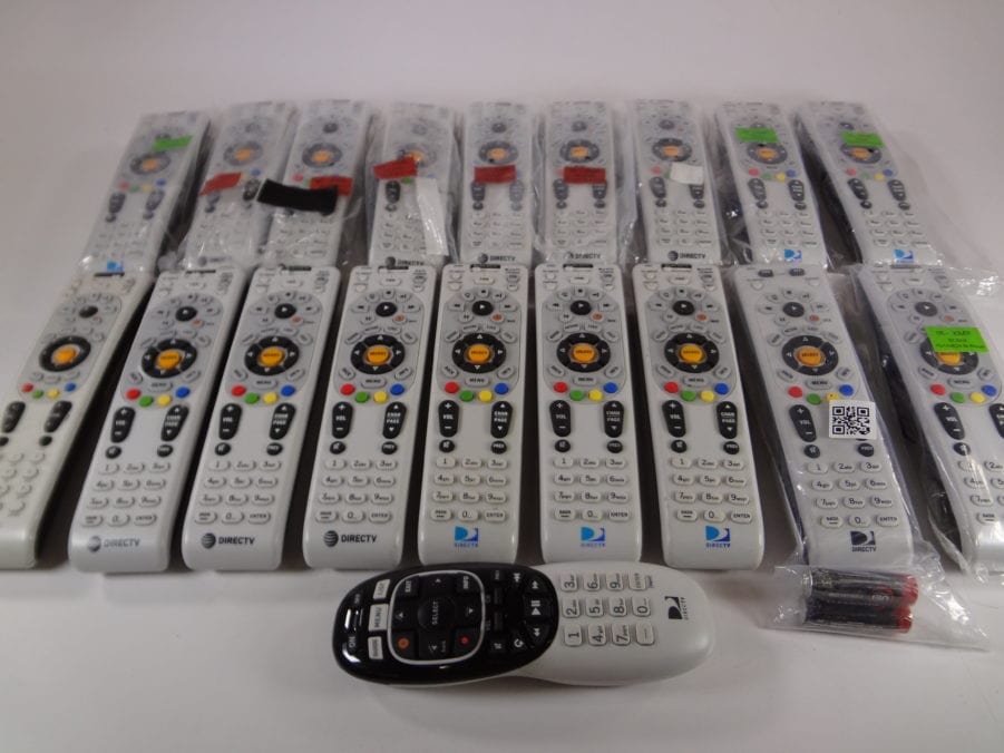 Directv LOT OF 19 Remotes RC24 RC32 RC64 RC64R RC65X RC65 RC65RBX RC66X RC66