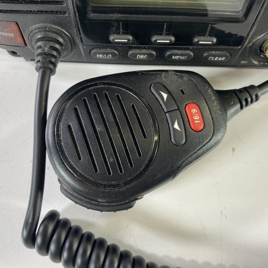 Garmin VHF 100 Marine Radio Transceiver TESTED Good Condition NO