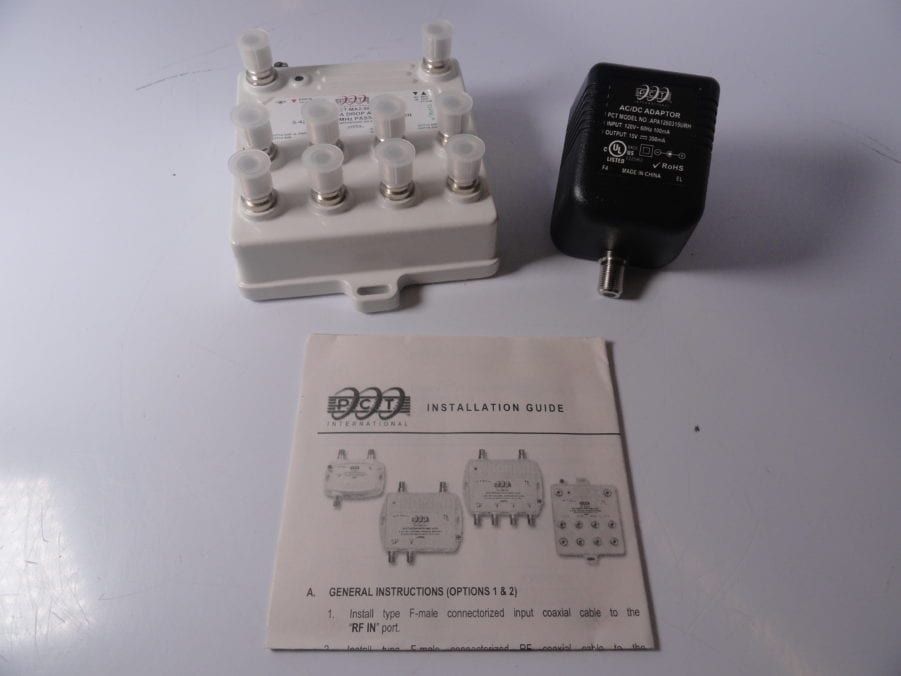 PCT International PCT-MA2-8P Multimedia Drop Amplifier - Free US Shipping