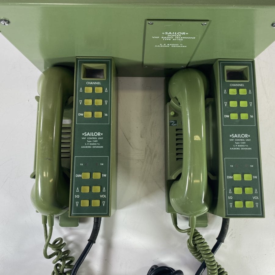 Sailor RT146 VHF Duplex Radio Telephone C401 Control Unit AALBORG DENMARK - Image 10
