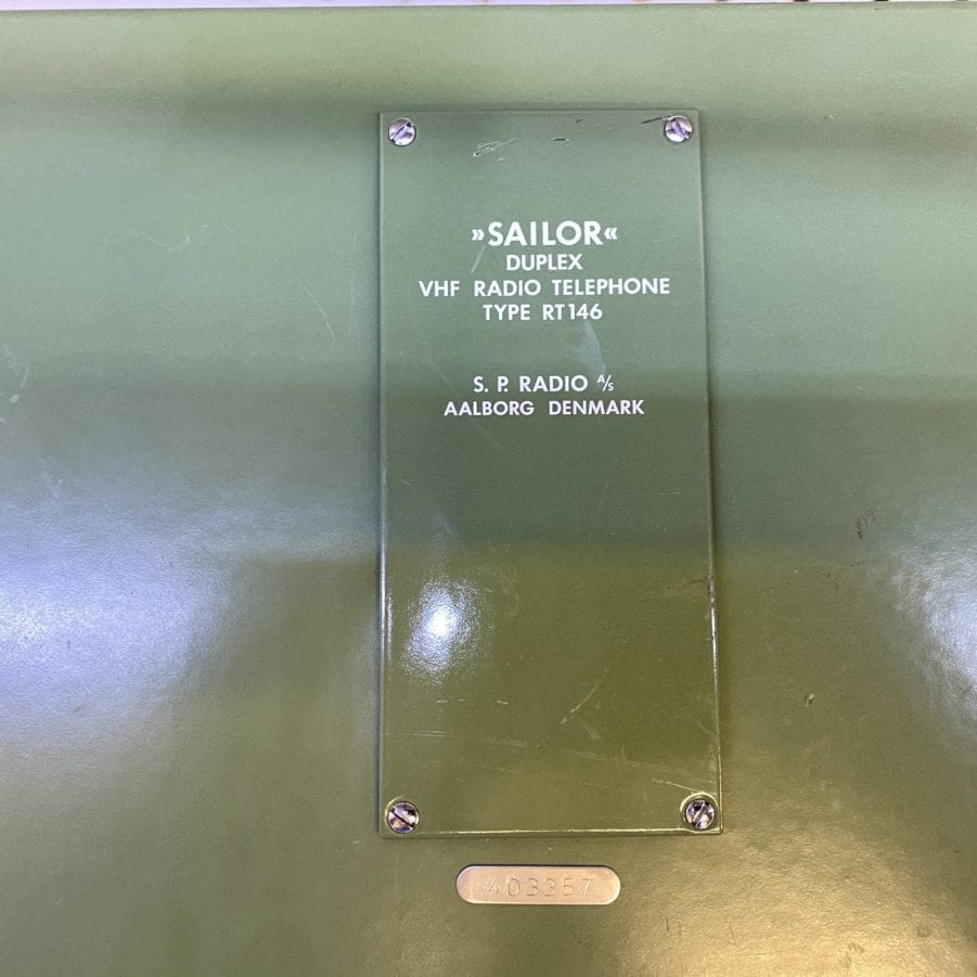 Sailor RT146 VHF Duplex Radio Telephone C401 Control Unit AALBORG DENMARK - Image 9