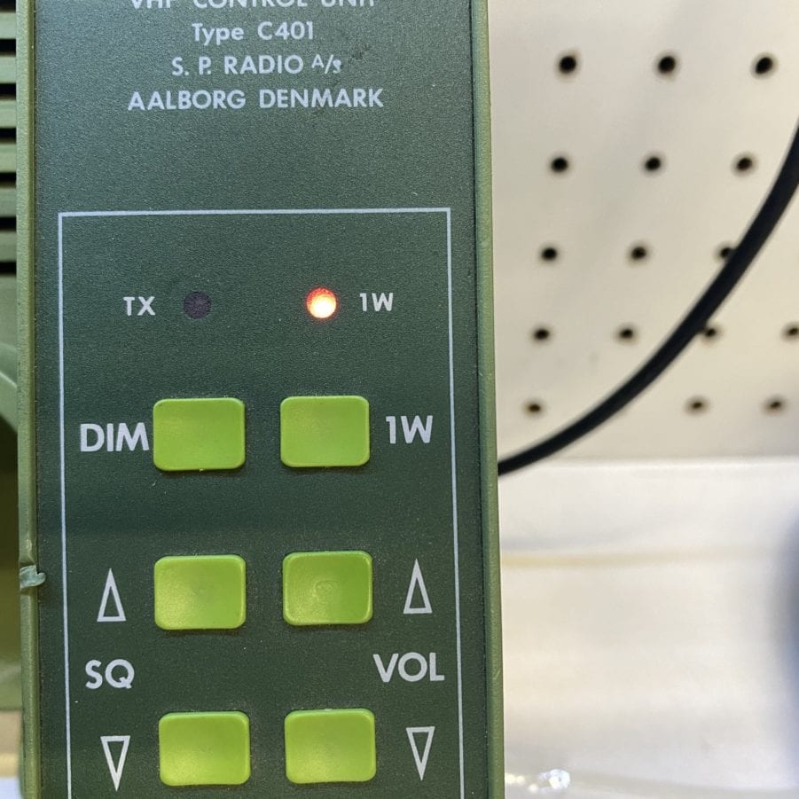 Sailor RT146 VHF Duplex Radio Telephone C401 Control Unit AALBORG DENMARK - Image 5