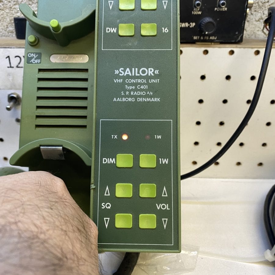 Sailor RT146 VHF Duplex Radio Telephone C401 Control Unit AALBORG DENMARK - Image 4