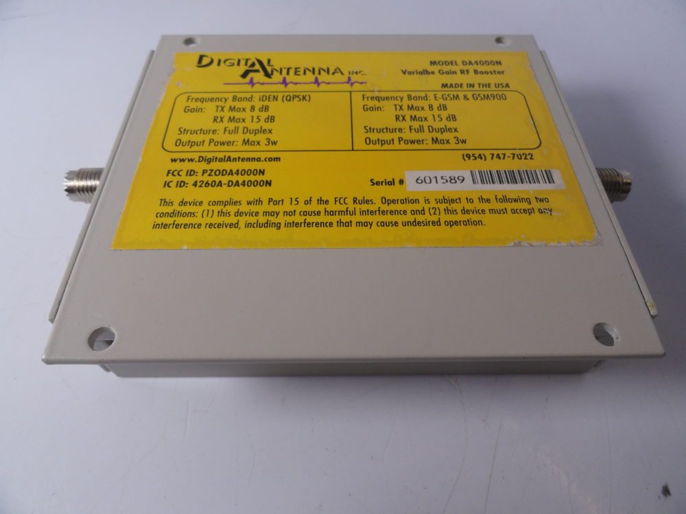 Digital Antenna DA400N PowerMax Dual Band Cellular Amplifier Max