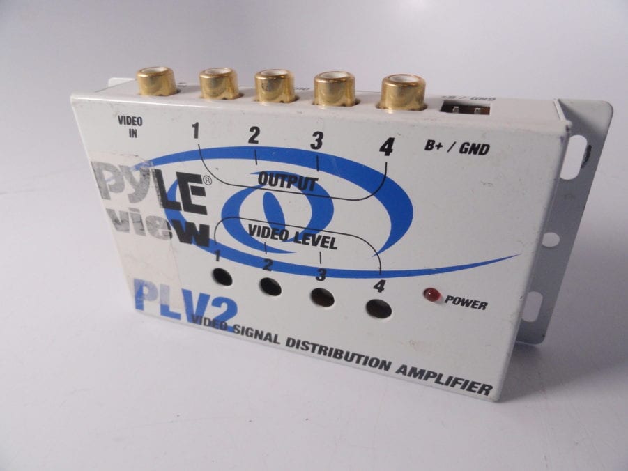 Pyle PLV2 View 1 Into 4 Mobile Video Signal Distribution Amplifier