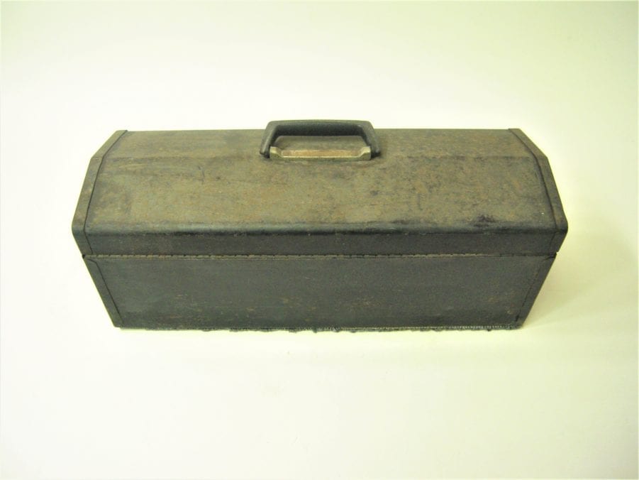 Vintage Union Manufacturing Metal Tool Tackle Chest Box *USED* - Image 5
