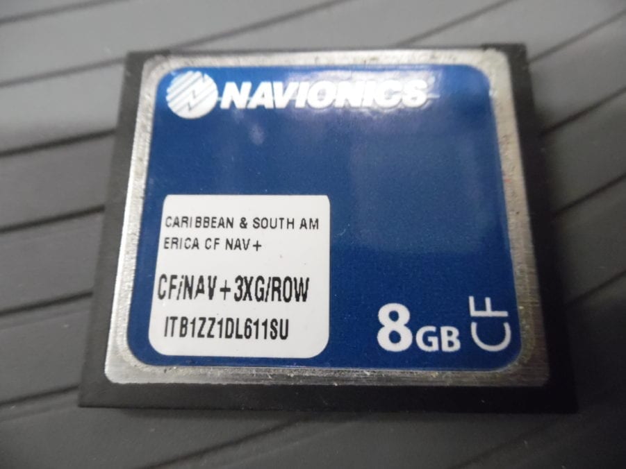 Navionics Plus Gold Chart Card Caribbean & South America CF/NAV+3XG/ROW 8GB