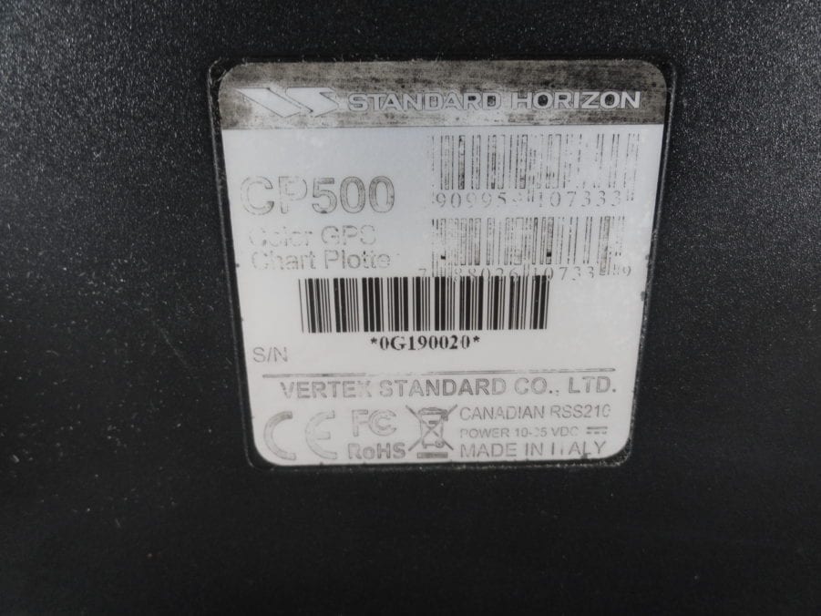 Standard Horizon CP500 Color GPS Chart Plotter Display AS-IS - Image 8