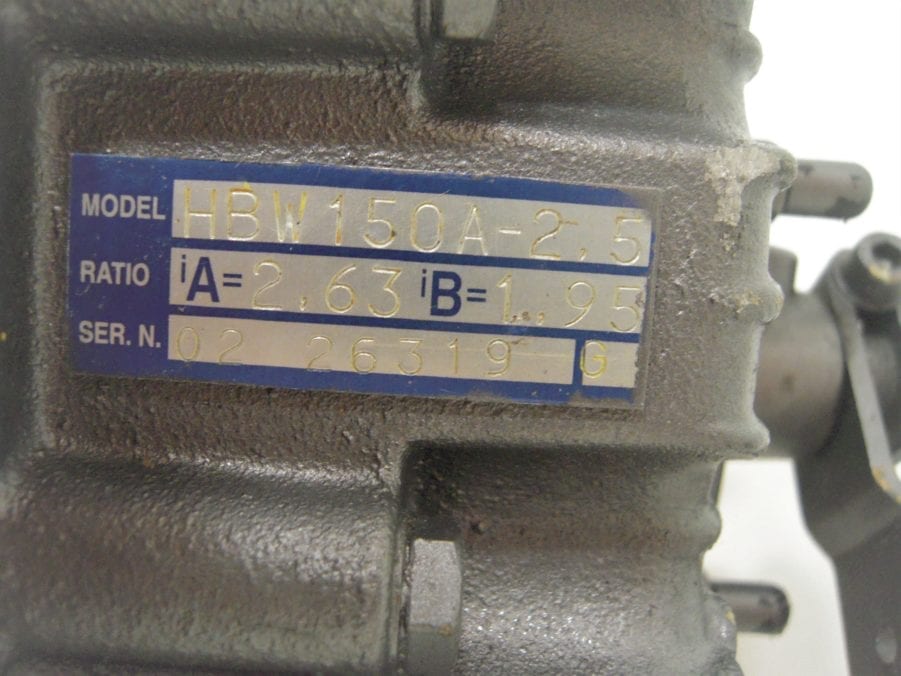 ZF Hurth HBW150A ZF15MA 8 Degree Down Angle Direct Mount LH Marine Transmission - Image 2