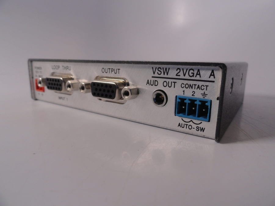Extron 60-758-01 VSW 2VGA A Two Input VGA and Stereo Audio Switcher - Image 5