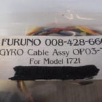 Furuno 008-428-660 GYRO Cable Assembly OPO3-73 for Model 1721 - Image 2