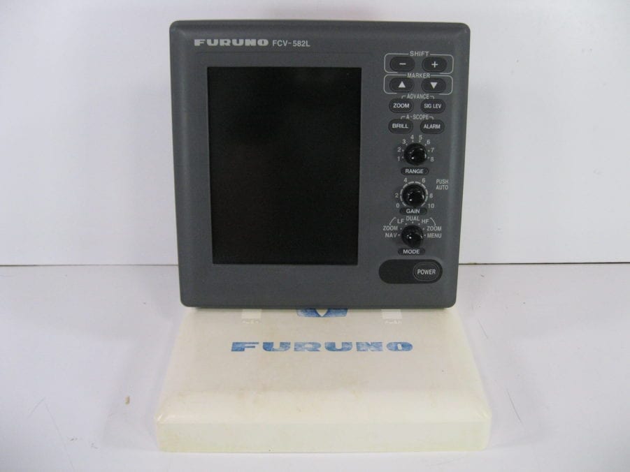 Furuno FCV-582L Sounder Fishfinder Display,Bench Tested