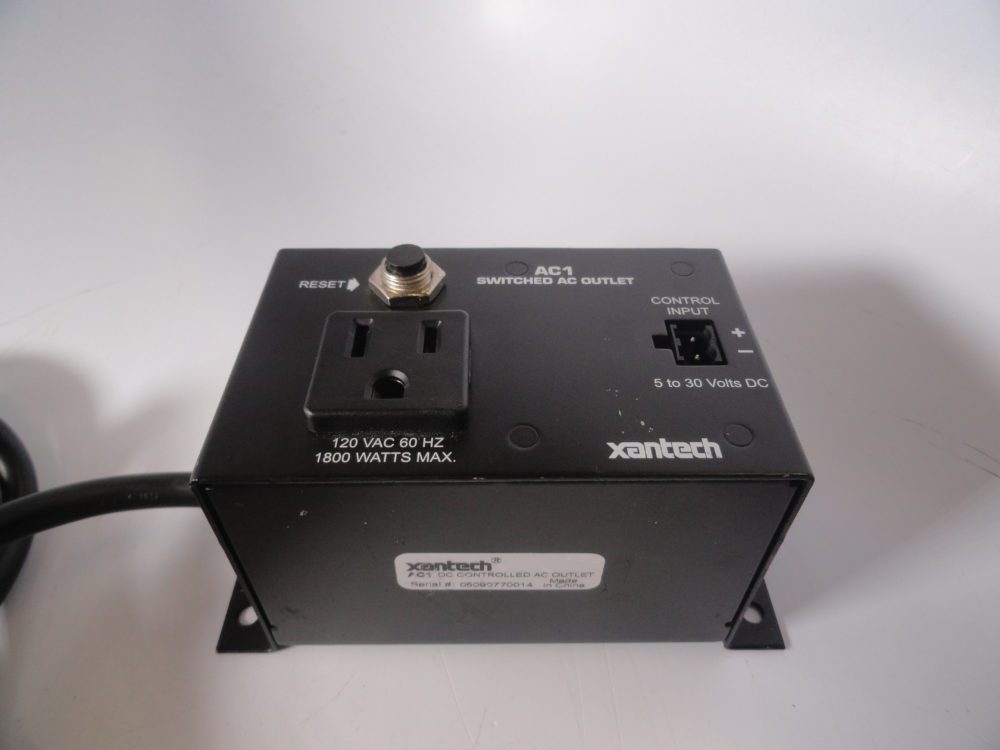 Xantech AC1 DC Controlled AC Outlet Free US Shipping Max Marine