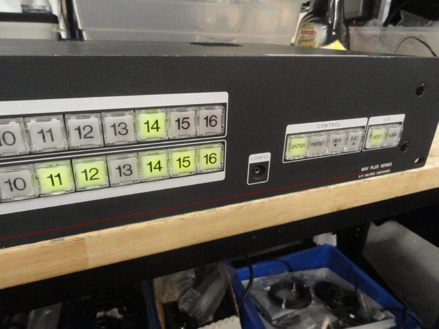 Extron Electronics 60-240-12 Mav Plus Series A/V Matrix Switcher - Image 2