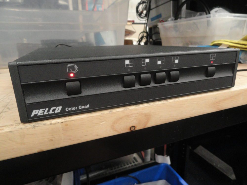 Pelco QD104C Color Quad Processor System - Free US Shipping - Max ...
