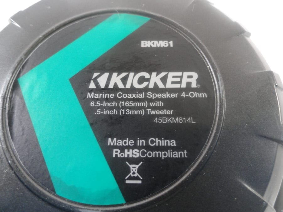 Kicker BKM61 Marine LED Speakers (Pair) - Free US Shipping - Image 9