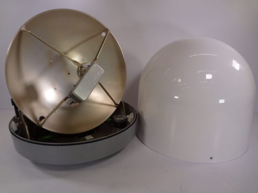 KVH Tracvision TVG4  Marine Satellite TV Antenna Unit For TV4 TVG4 TVG4HP!