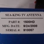 King Controls 18" Sea-King 1500 HD Marine Satellite TV Antenna Parts Lot - Image 8
