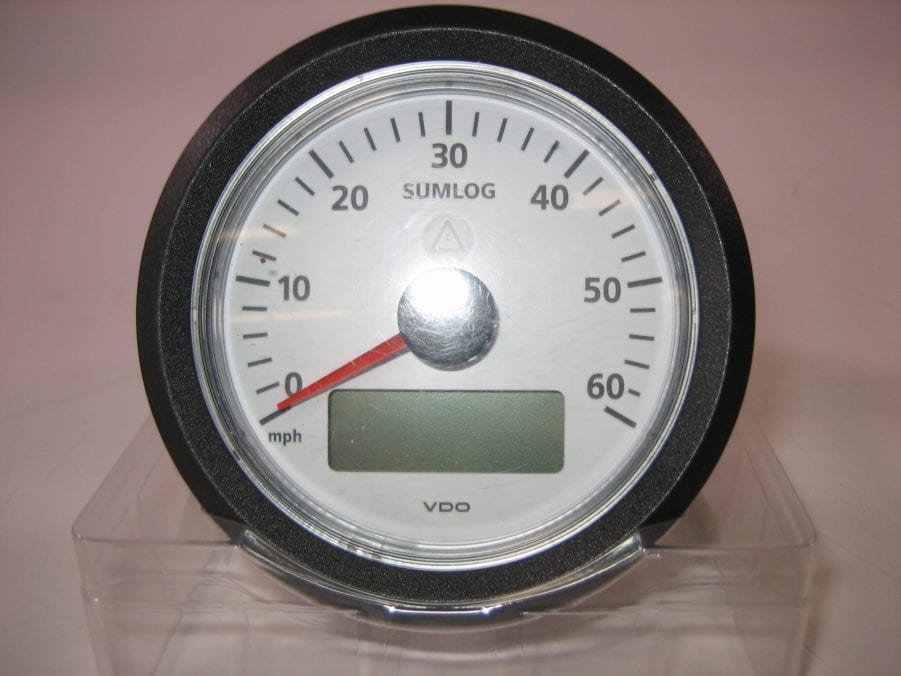 VDO Viewline Sumlog A2C53194776-S - Ivory - 0-60 MPH