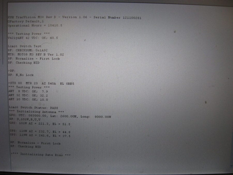 KVH Tracvision M3 DirecTv M10 satellite receiver Tested Working - Image 8