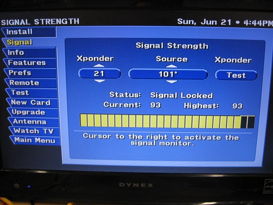 KVH Tracvision M3 DirecTv M10 satellite receiver Tested Working - Image 6