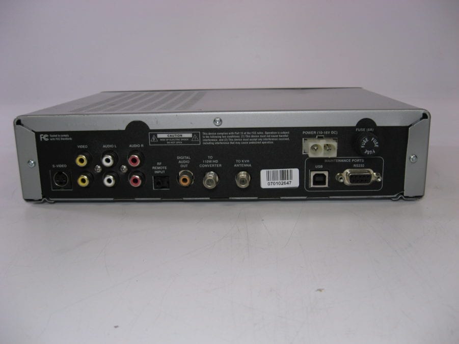 KVH Tracvision M3 DirecTv M10 satellite receiver Tested Working - Image 4