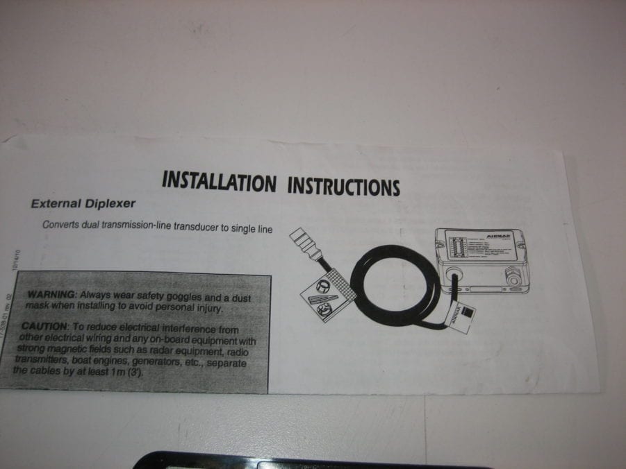 Airmar External Diplexer DIPLEX-MM Box For 1000 watt Dual Line Transducers MM1 - Image 5