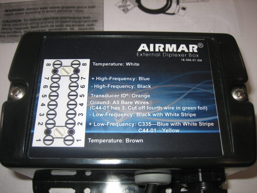 Airmar External Diplexer DIPLEX-MM Box For 1000 watt Dual Line Transducers MM1 - Image 4