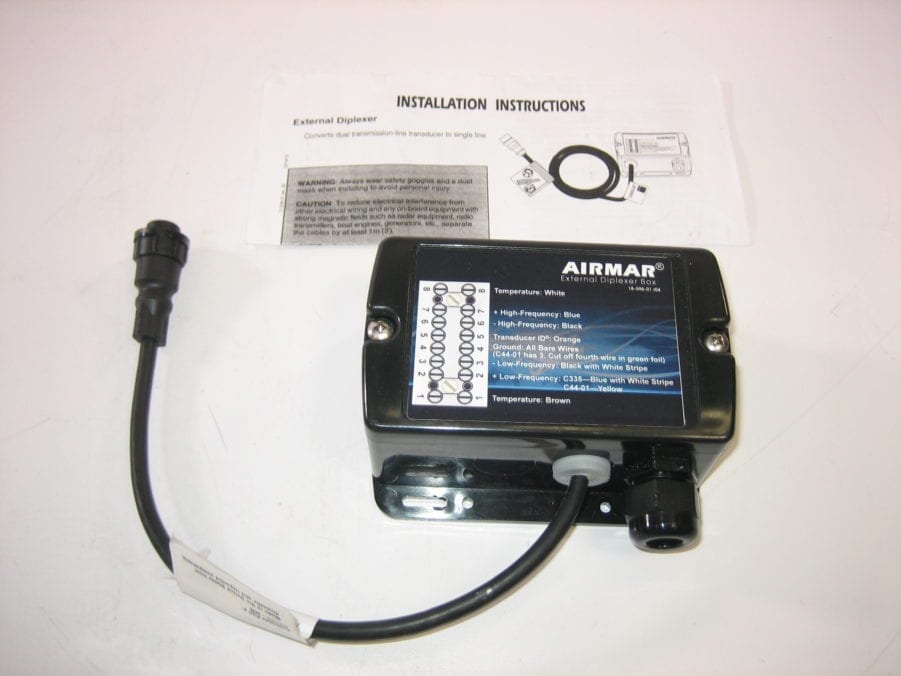 Airmar External Diplexer DIPLEX-MM Box For 1000 watt Dual Line Transducers MM1