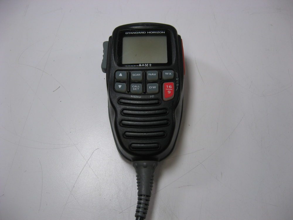Standard Horizon CMP25B VHF Radio RAM+ Microphone Mic TESTED! Max Marine Electronics