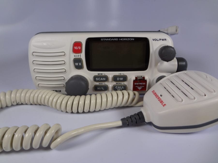 Standard Horizon Matrix GX1280 Two-Way VHF Radio Transceiver Unit With Hand Mic