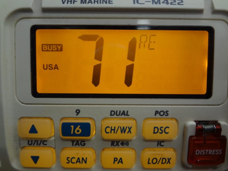Icom IC-M422 Marine VHF Transceiver Radio Unit w/ Icom HM-150SW Hand Microphone - Image 11