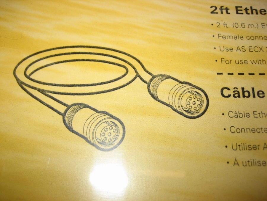 Humminbird AS EC 2E 2 Foot Ethernet Cable - 720073-1 - New in Package - Image 3