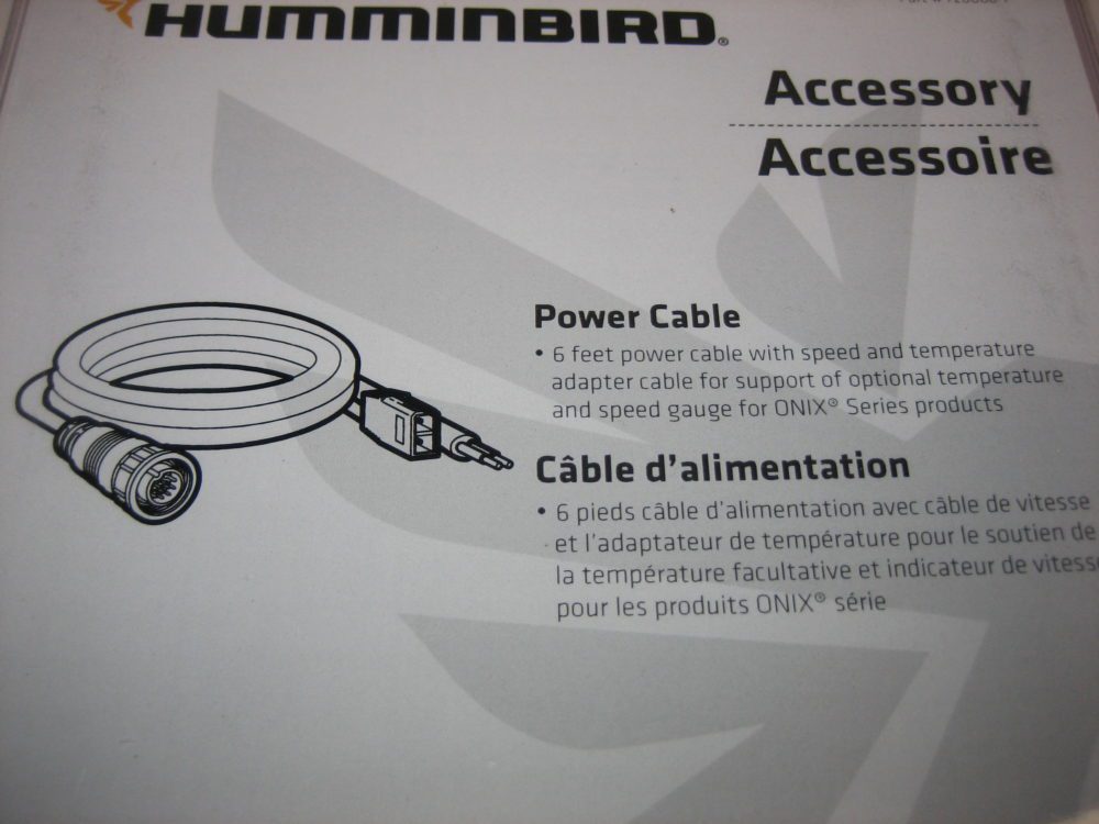 Humminbird 720085-1 Hameçon Noir Gps Humminbird Black Standard 720085-1 Câble D'alimentation PC12 Humminbird 720085-1 Hameçon Noir 2