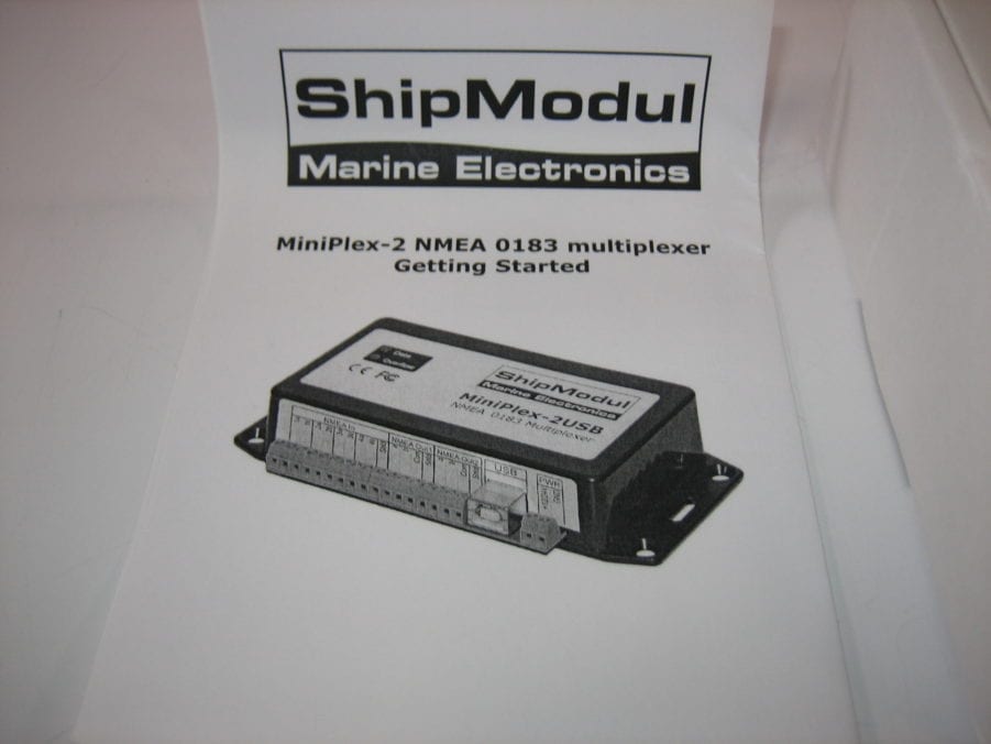 ShipModul 1122 MiniPlex-2S/BT NMEA 0183 Multiplexer w/Bluetooth - NEW OLD STOCK - Image 5