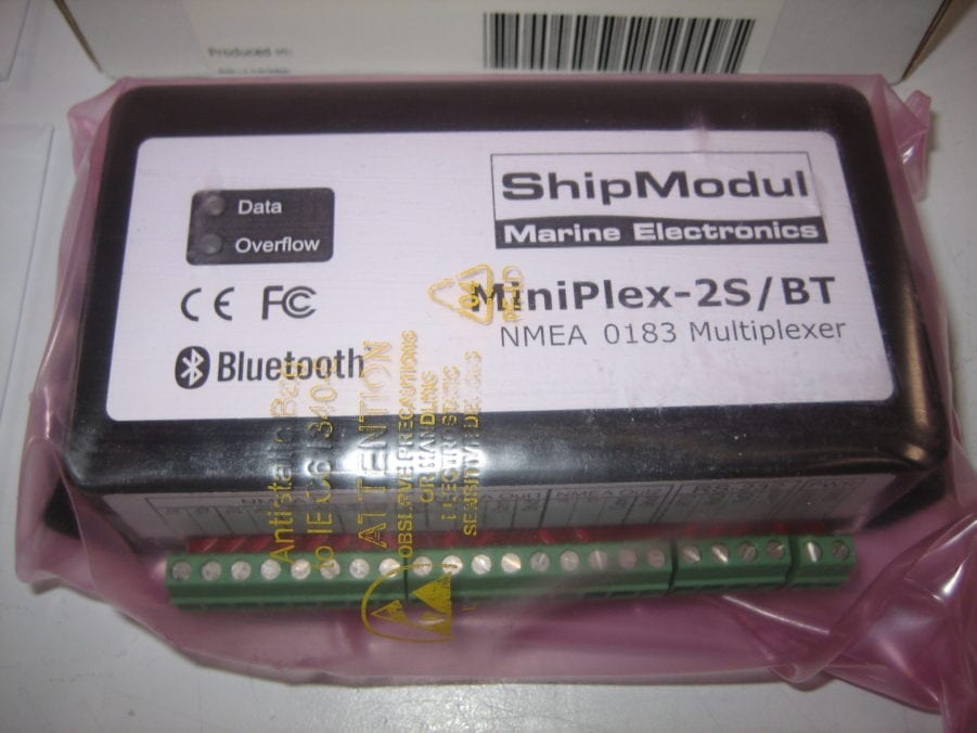 ShipModul 1122 MiniPlex-2S/BT NMEA 0183 Multiplexer w/Bluetooth - NEW OLD STOCK - Image 3