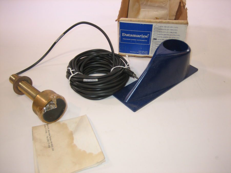 Datamarine ADX-204 200 khz 13/16" Stem Bronze Thru-Hull Transducer *NEW STOCK*