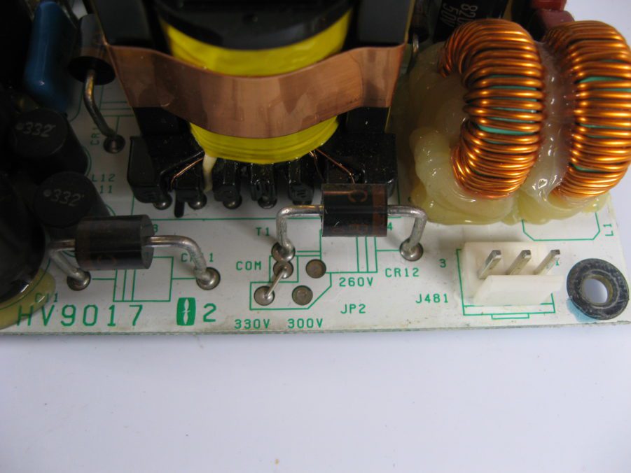 Furuno HV9017B 001-440-850 25 / 30KW  High Voltage supply pcb FR-2125BB working - Image 4