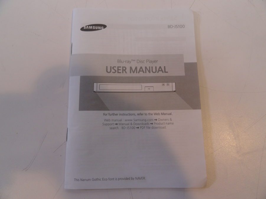 Samsung BD-J5100 Blu-ray Player - Free US Shipping - Image 10