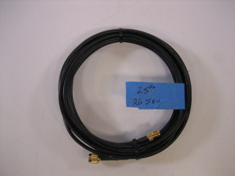 RG-58U Coax 25Ft. w/ TNC Connectors *NEW OLD STOCK* - Max Marine ...