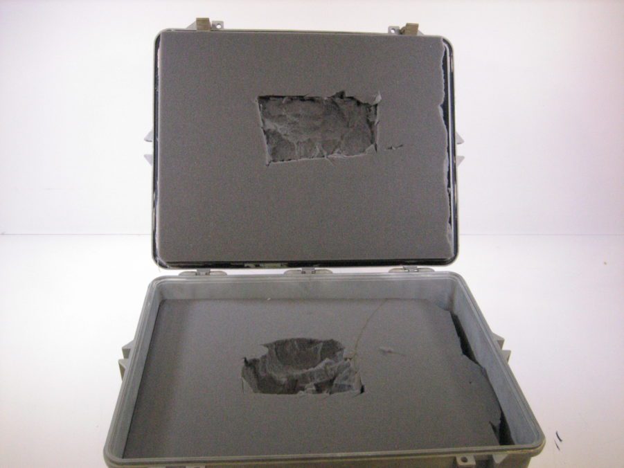 King Pelican Case 21.75"L x 17"W x 8"H Grey Hard Case w/ Foam Inserts - USED - Image 11