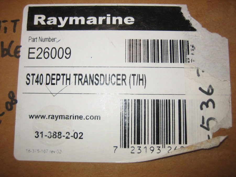 Raymarine E26009 Airmar Shorty Plastic Depth Transducer *NEW* ST60 ST60+ ST40 - Image 8