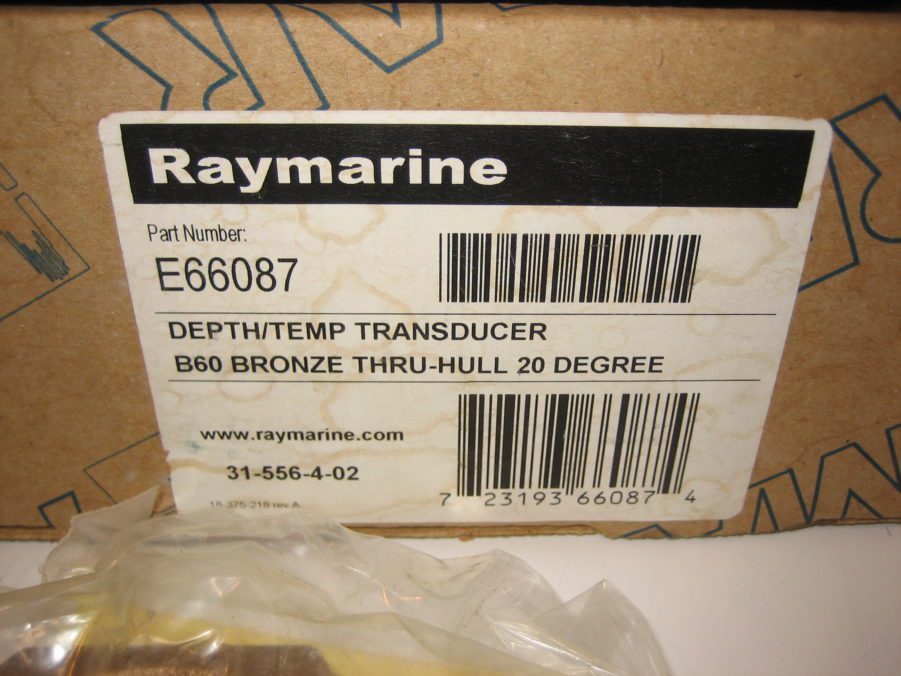 Raymarine Airmar B60-20° E66087 Bronze Thru-Hull Transducer for "c, e, a" Series - Image 6