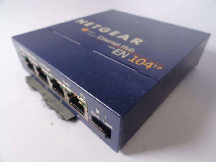 Netgear EN104TP 4-Port 10Base-T Ethernet Hub - - Free US Shipping - Image 3