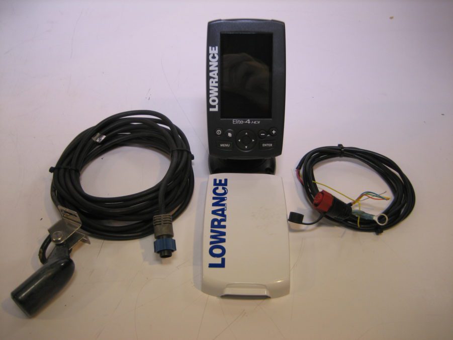 LOWRANCE Elite-4 HDI Great Condition Tested Good