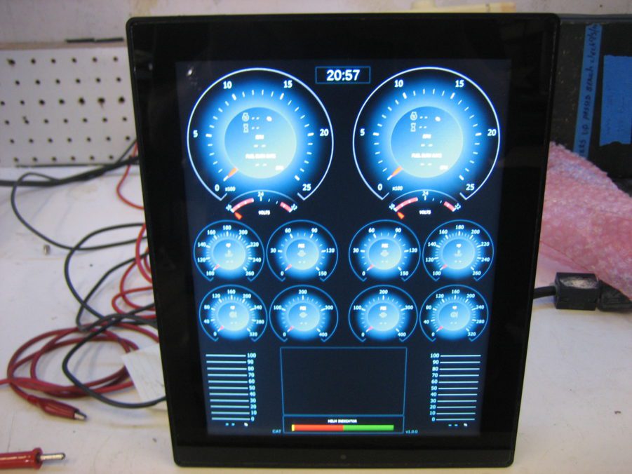 Oceanic Systems / Offshore Portrait Dual Engine Display - 4166 - *Dealer Demo* - Image 2