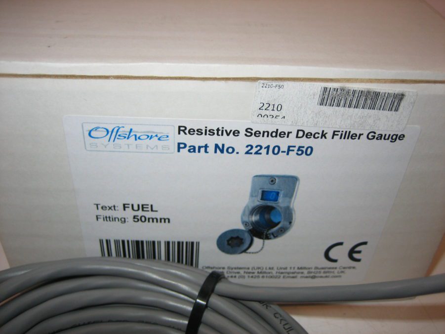 Oceanic Systems/Offshore Resistive Sender 2210-F50mm 2" Fuel Deck Filler Gauge - Image 6