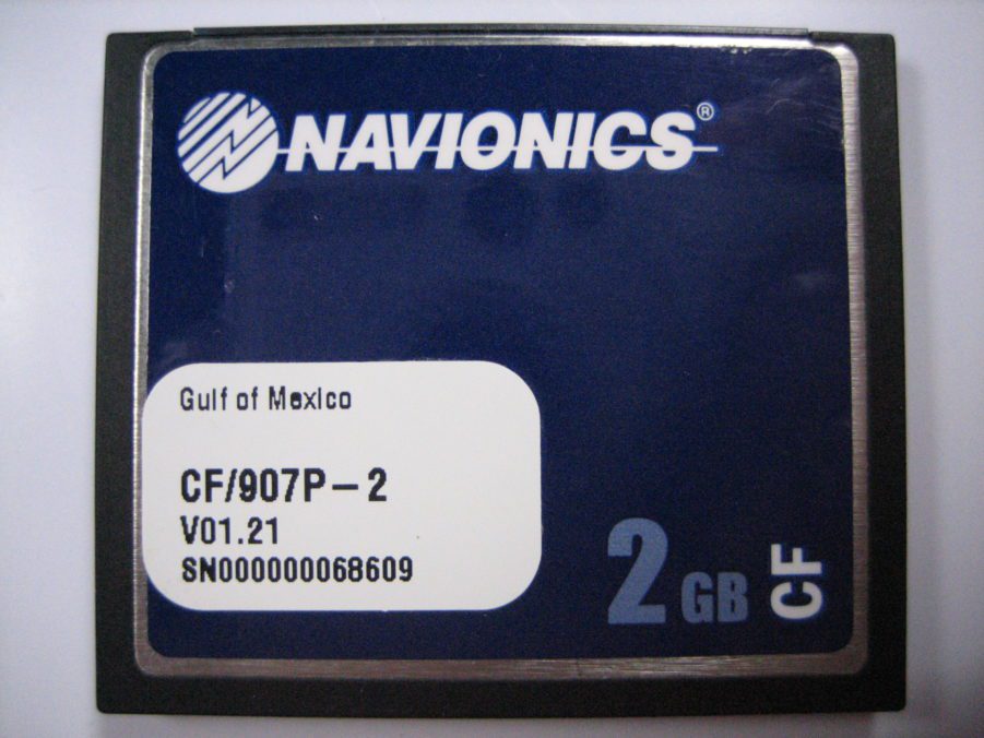 Navionics Platinum Plus CF Chart Card Gulf of Mexico CF/907P-2 V01.21 2GB