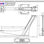 Edson Vision Series NEW 6825 68250 24" Dual Mount f/4' Open Array Radar Sat Dome - Image 2