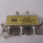 GC Electronics 32-3022 4-Way Splitter (5-900 MHz) QTY of 2 - Image 2